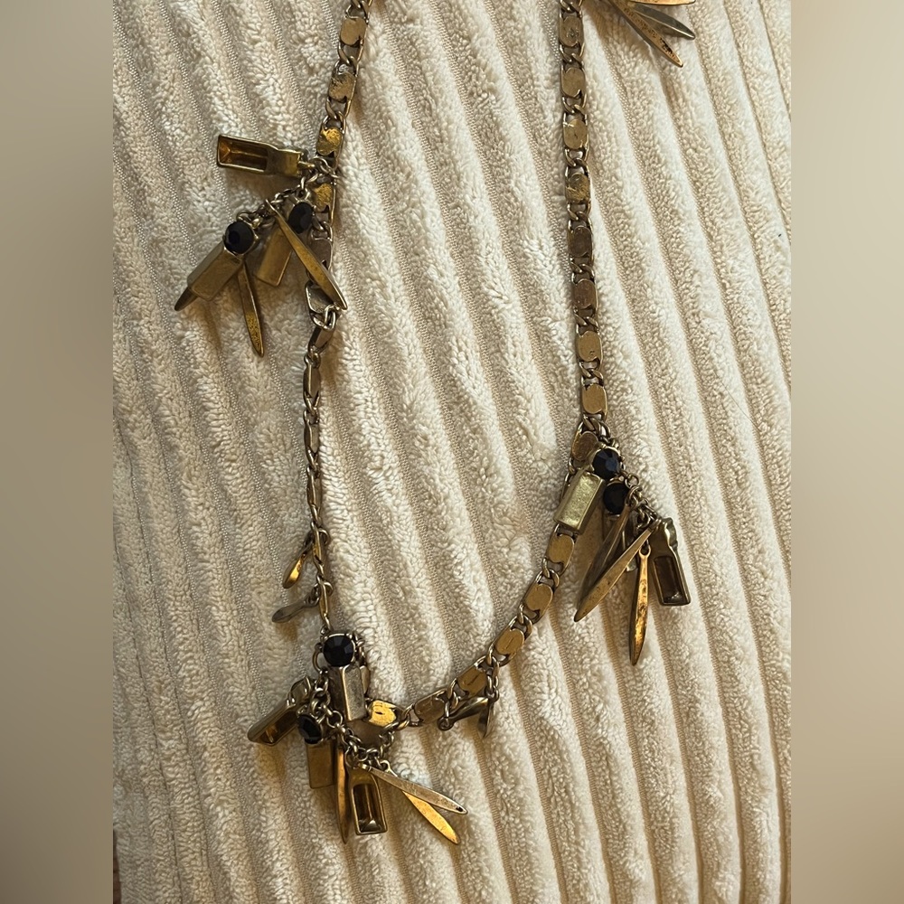 Longline Antiqued Necklace